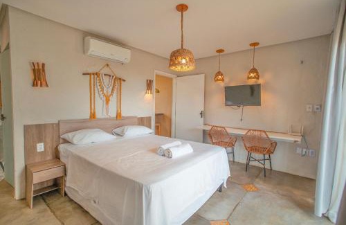 Ponta do Anel Apartamento | Studio Zen - Hidromassagem -Vista Mar-Area Gourmet