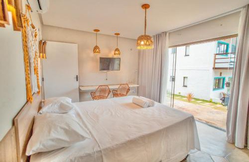 Ponta do Anel Apartamento | Studio Zen - Hidromassagem -Vista Mar-Area Gourmet