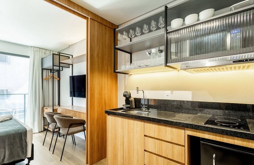 Praia da Armacao do Itapocoroi Apartamento | Studios With Side Sea View at Penha Spot PSO - L
