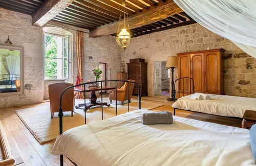 Saint-Sylvestre-sur-Lot Casa | Castillo de Rigoulières en el suroeste de Francia - 20 plazas - Piscina privada