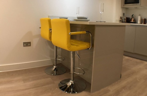 St Albans Apartamento | Impresionante apartamento de lujo de 1 habitación para 4 personas con gimnasio Uso gratuito