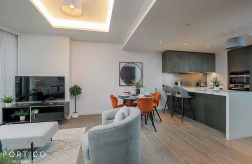 Vauxhall Apartamento | Stunning 2 bedroom apartment in Nine Elms with Pool