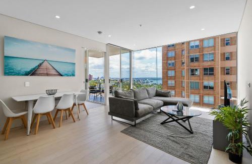 Bondi Junction Apartamento | Stunning 2BR with Harbour Views in Bondi Junction