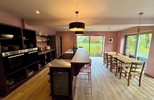 Thirsk Casa | Stunning 360 degrees views totally private house 10 person hot tub, log burner.
