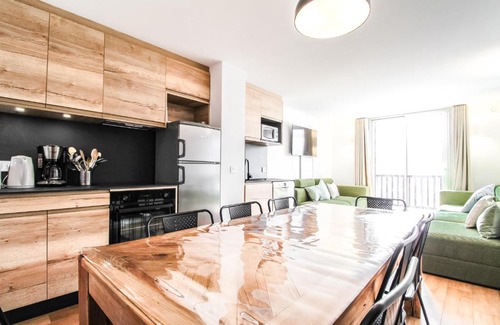 Flaine Apartamento | Stunning 4-bedroom apartment Flaine Foret, fully refurbished, beautiful panoramic views