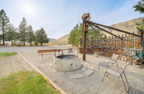 Brewster Casa | Stunning A-Frame Home with Views, 10 Mi to Okanogan!