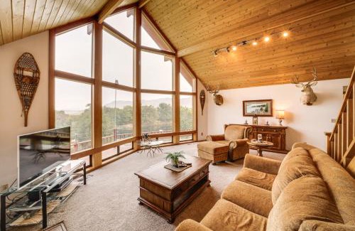Brewster Casa | Stunning A-Frame Home with Views, 10 Mi to Okanogan!