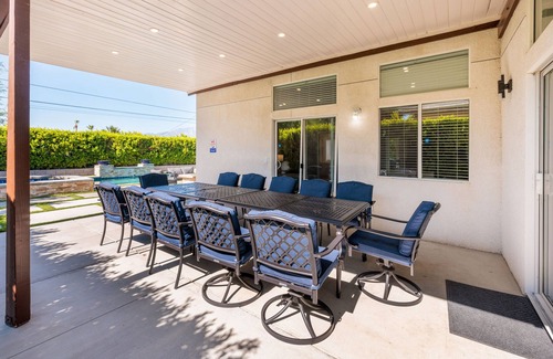 Desert Hot Springs Casa | Stunning Backyard, Pool & HotTub, Gameroom, BBQ