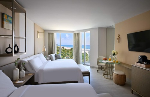 Singer Island Hotel | Stunning Beachfront Resort with Family Ready Room | Private Balcony w/ View