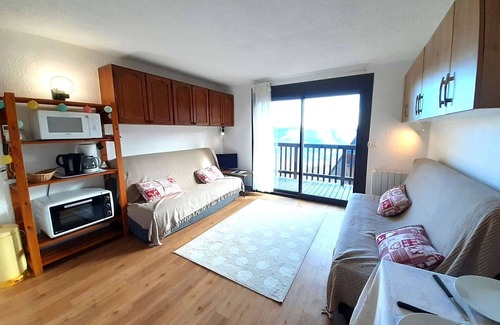 Saint-Lary-Soulan Apartamento | Acogedor chalet para 4 personas con balcón y cerca de remontes en Saint-Lary-Soulan