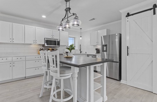 Biloxi Casa | Stunning Custom Home. Walk to the Beach. Heated POOL! Elevator!
