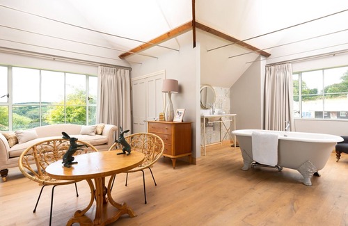 Withypool Casa | Impresionante casa para perros de 7 dormitorios con impresionantes vistas de Exmoor y estacionamiento en el lugar