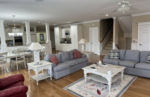 Emerald Isle Casa | Stunning, Family sized, fully furnished home with pool at Spinnaker's Reach.