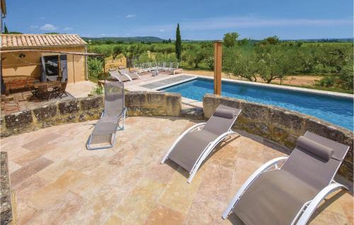 Saint-Hilaire-d'Ozilhan Casa | Stunning Home In Saint Hilaire D'ozilha