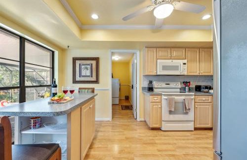 Temple Terrace Casa | Stunning Home with Heated Saltwater Pool and Pond View