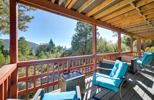 Idyllwild Casa | Stunning Idyllwild Home with Private Hot Tub and Decks