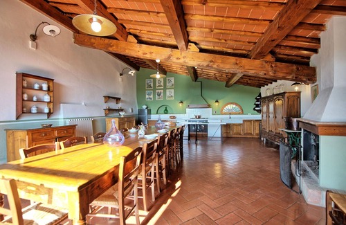 San Donato in Collina Villa | Casa de vacaciones privada con piscina privada, WIFI, A/C, TV, vista panorámica, cerca de Florencia