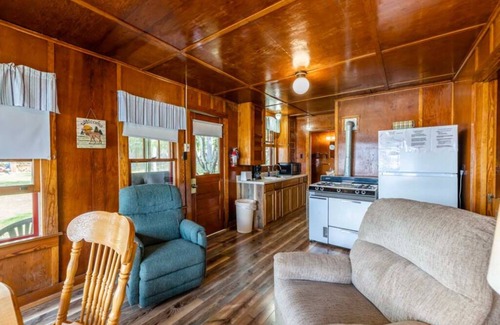 Inlet Cabaña | Stunning Lake Sunsets and Quiet Getaway here at Stiefvater's Lakeside Cottages!