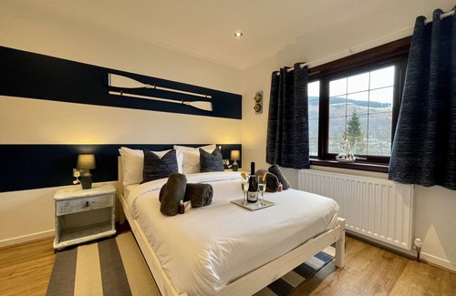 Arrochar Casa | Ben Bheula - Impresionante Lochside Lodge al pie del zapatero
