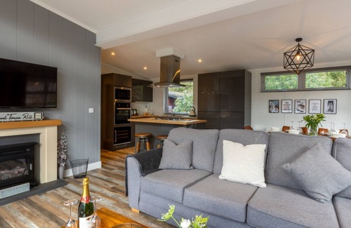 Troutbeck Bridge Cabina | Moderno Lodge situado en un entorno relajante con instalaciones de ocio y WiFi gratuito