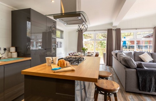Troutbeck Bridge Cabina | Moderno Lodge situado en un entorno relajante con instalaciones de ocio y WiFi gratuito