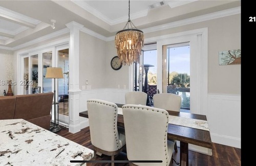 Moss Creek Casa | Stunning Marsh View 4B/3B Home Overlooking Sound