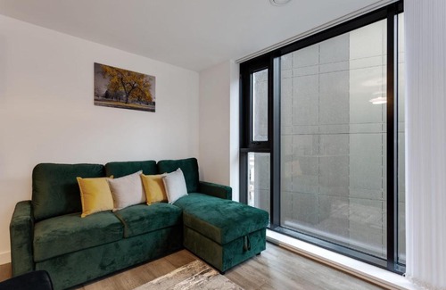 The Westside Apartamento | Stunning Modern 1BR Flat in Central Birmingham
