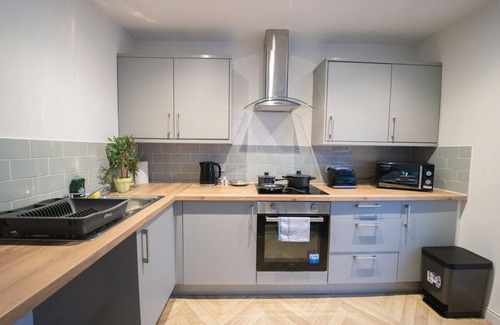Wigan Apartamento | Stunning New Apartment | Wigan Town Centre | 5mins walk to Train and Bus Station