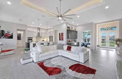 Eight Lakes Casa | Stunning New Waterfront Luxury Villa with oversized Heated pool and Hot tub!