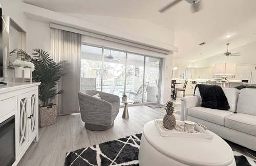 Pinehurst Casa | Stunning Newer Waterfront 3bd/2ba Home, Heated Pool, Gulf Beaches, Pet Friendly!