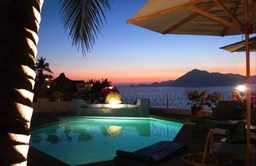 Condominios La Punta Villa | Manzanillo, La Punta Villa, vista al mar y puesta del sol, con todo el personal desde $ 500.