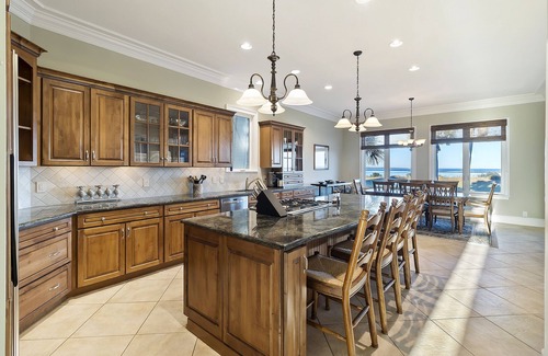 Ocean Point Casa | STUNNING Oceanfront Home! Golf & Ocean Views, Hot Tub, Golf Cart, Pool Access!