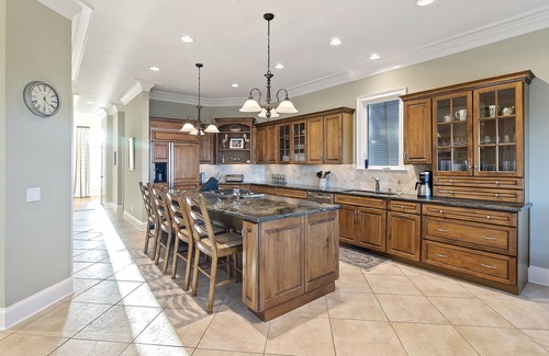 Ocean Point Casa | STUNNING Oceanfront Home! Golf & Ocean Views, Hot Tub, Golf Cart, Pool Access!