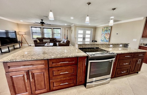 Caloosahatchee Casa | Stunning open water view 3 bedroom house, pool, private dock