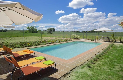 Castiglione del Lago Villa | Preciosa casa de vacaciones privada con WIFI, piscina privada, TV, vista panorámica, aparcamiento