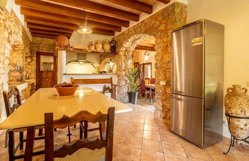 Mancor de la Vall Villa | Casa de vacaciones privada con A/C, piscina privada, WIFI, TV, patio, vista panorámica