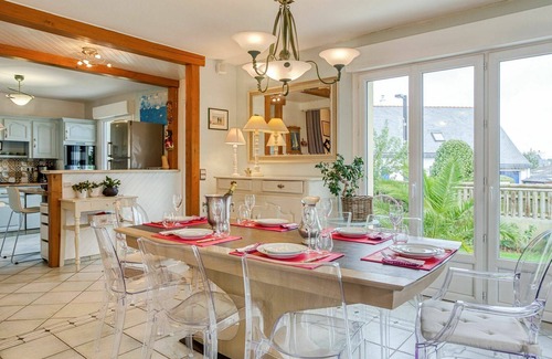 Auray Quiberon Terre Atlantique Casa | Casa de vacaciones privada con piscina privada, WIFI, TV, terraza, mascotas permitida, aparcamiento