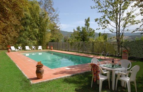Vicchio Villa | Casa de vacaciones privada con piscina privada, WIFI, TV, terraza, vista panorámica, aparcamiento