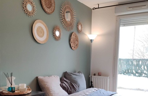 Guyancourt Apartamento | Stunning private room with free parking