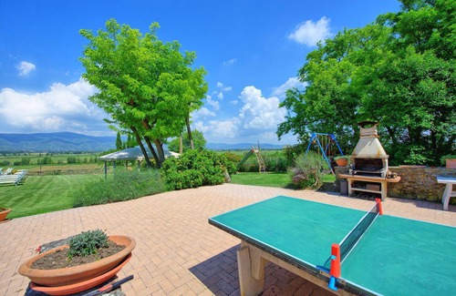 Fratticciola Villa | Estupenda casa de vacaciones privada con WIFI, jacuzzi, A/C, piscina privada, cerca de Cortona
