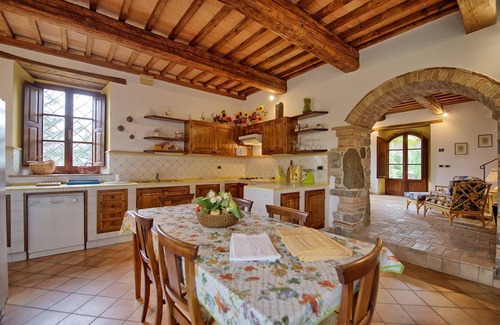 Montalcino Villa | Casa de vacaciones privada con piscina privada, WIFI, patio, vista panorámica, aparcamiento