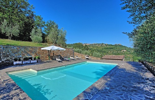 Montalcino Villa | Casa de vacaciones privada con piscina privada, WIFI, patio, vista panorámica, aparcamiento