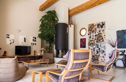 Gareoult Villa | Casa de vacaciones privada con piscina privada, WIFI, TV, patio, vista panorámica, aparcamiento