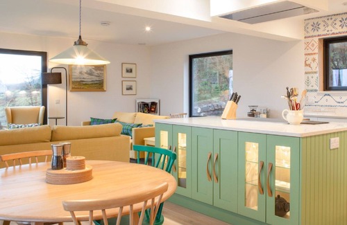 Colbost Casa | Maravillosa casa de vacaciones privada para 6 personas con WIFI, TV, patio y vista panorámica