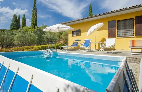 Certaldo Villa | Casa de vacaciones privada con WIFI, A/C, piscina privada, terraza, vista panorámica, aparcamiento