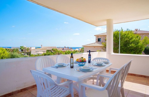 Cala Murada Villa | Casa de vacaciones privada con A/C, piscina privada, WIFI, TV, patio, vista panorámica