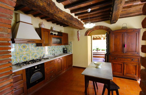 Le Piazze Villa | Maravillosa casa de vacaciones privada para 6 personas con piscina privada, TV y mascotas permitida