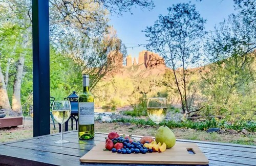 West Sedona Cabaña | Stunning Sanctuary on Creek w/ Incredible Views!