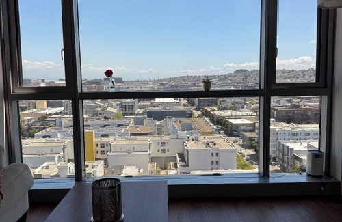 Mid-Market Apartamento | Stunning SF View – Luxe Condo in Secure Full-Amenity Building