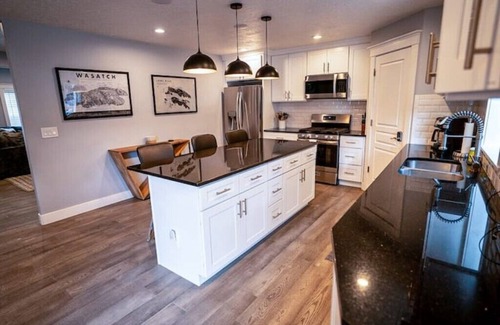 South Salt Lake Casa | Stunning SLC House w/ Hot Tub and Fire Pit!